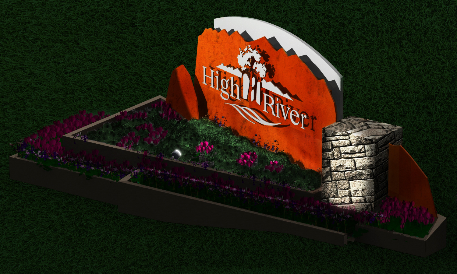 Highway signage concept…